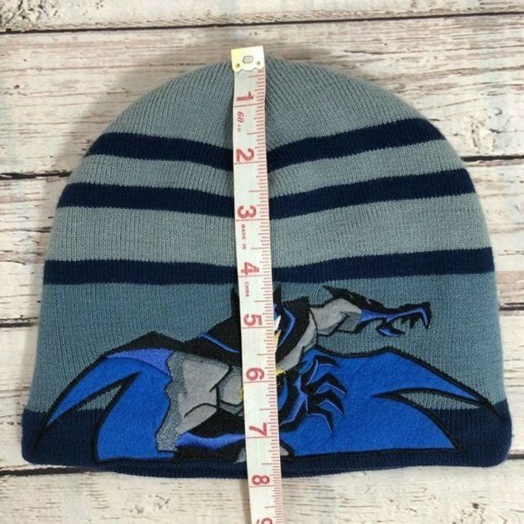 Batman Hat Beanie Cap - Youth 4-16 - Picture 6 of 6